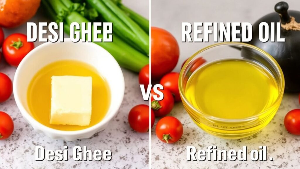 Is Desi Ghee Better Than Refined Oil - Desi Ghee Good for Heart Health