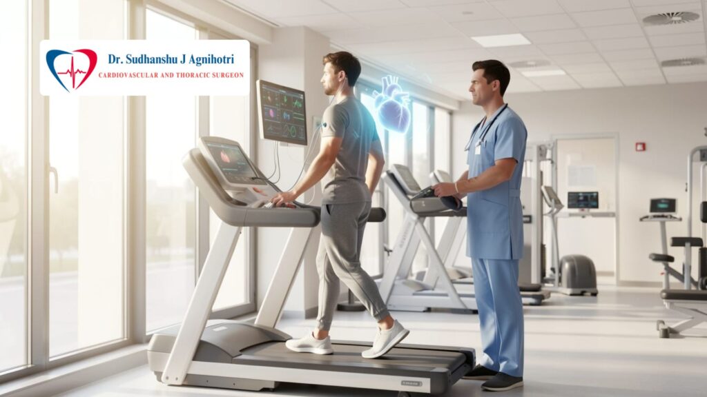 TMT test - cardiac surgeon specialist - Dr. Sudhanshu J. Agnihotri