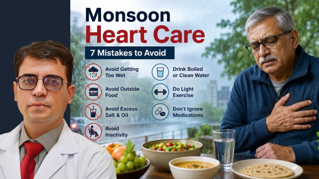 बारिश के मौसम में हार्ट पेशेंट एक्टिव कैसे रहें