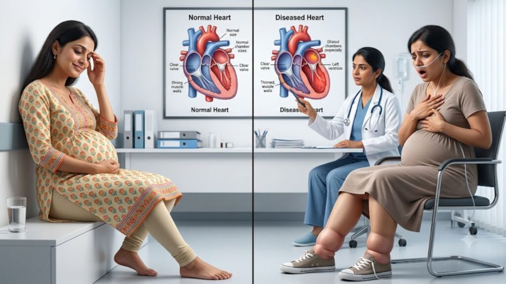 Pregnancy Symptoms and Peripartum Cardiomyopathy