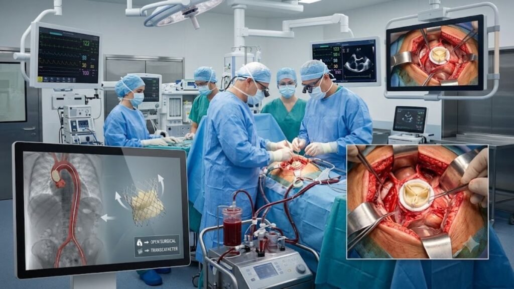 treatment of aortic valve